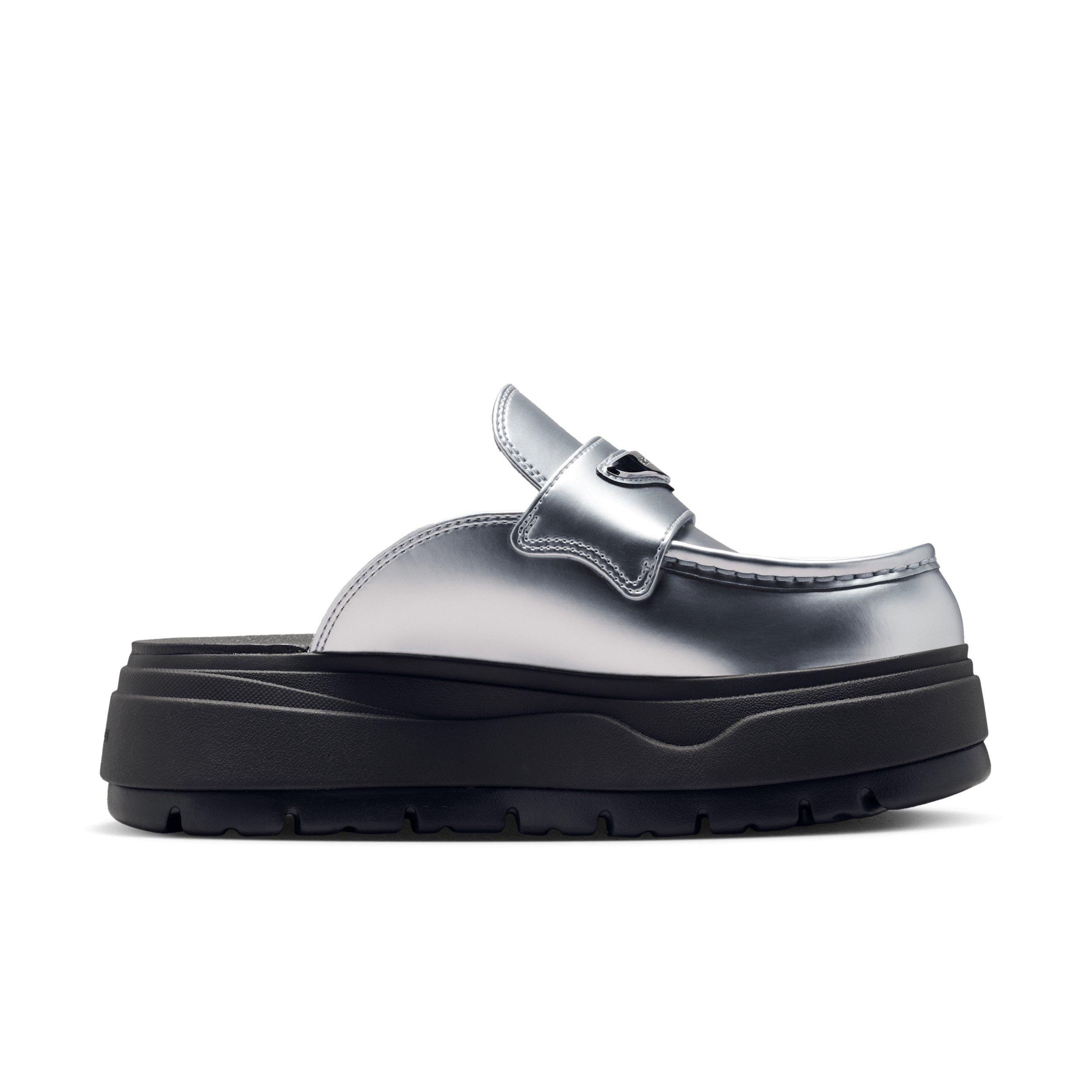 Jordan Air Mule SE "Metallic Silver/Shadow Brown/Wolf Grey/Metallic Silver" Women's Shoe - SILVER/BROWN/GREY/SILVER
